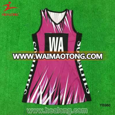 Healong Dropship Fully Dye Sublimation Bespoke Netball Skirt