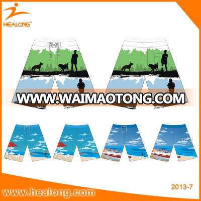 Wholesale Custom 3D Heat Transfer Beach Shorts