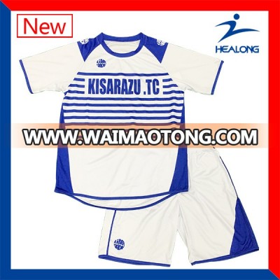 Cheap Sublimation Man Tracksuit Soccer Shirts Tops and Shorts