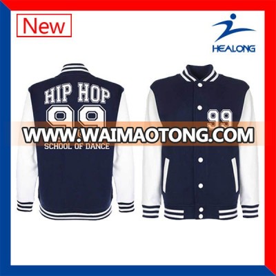 Healong Sportswear Fashion College Baseball Jacket