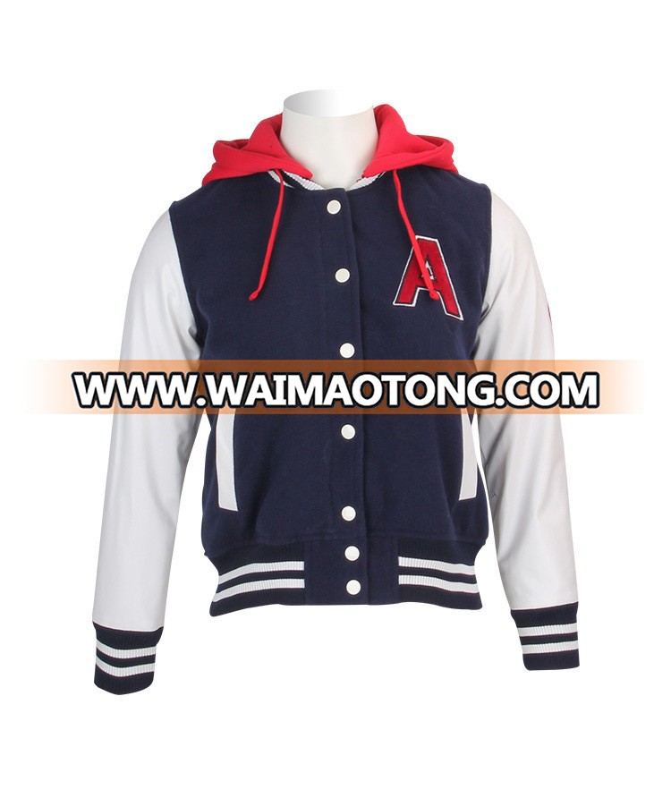 Fashionable Custom Logo Printing Best Baseball Fleece Jacket