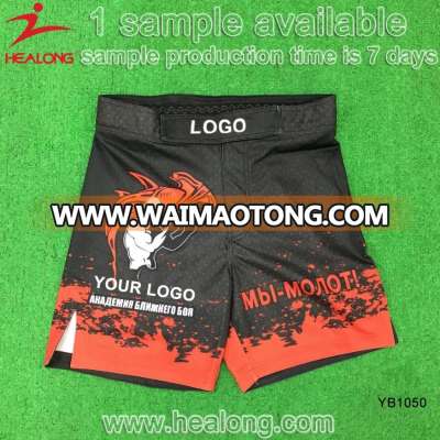 Healog Custom Sublimation MMA Sports Training Shorts