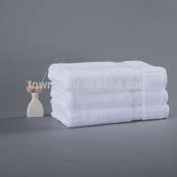 Townzi Guangzhou hotel supply wholesale cheap price 100% Cotton 650gsm White Hotel custom Bath Towel sets