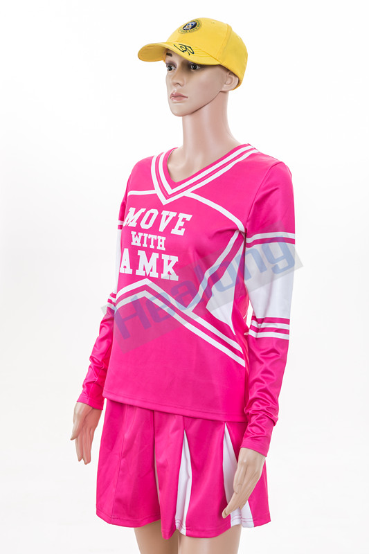 Healong Fully Dye Sublimated Girl Cheerleading Dresses